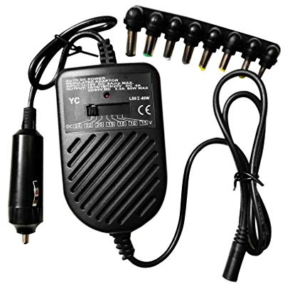 Convertisseur Adaptateur DC Allume-Cigare pour PC Portable/Chargeur