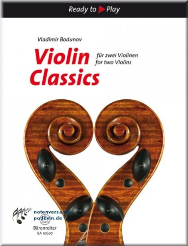 Violin Classics für zwei Violinen - Violine Noten [Musiknoten]