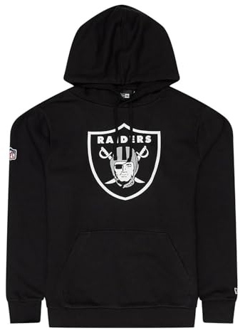 New Era Herren Kapuzenpullover NFL Team Logo PO Hoodie Oakland Raiders