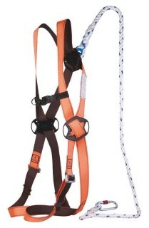 Delta Plus Fall Arrest/Restraint Harness Kit (ELARA130)