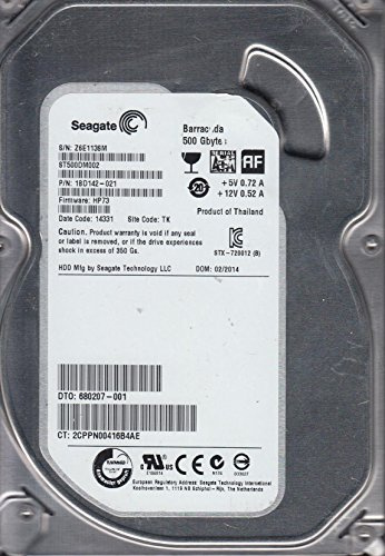 ST500DM002, Z6E, TK, PN 1BD142-021, FW HP73, Seagate 500GB SATA 3.5 Hard Drive