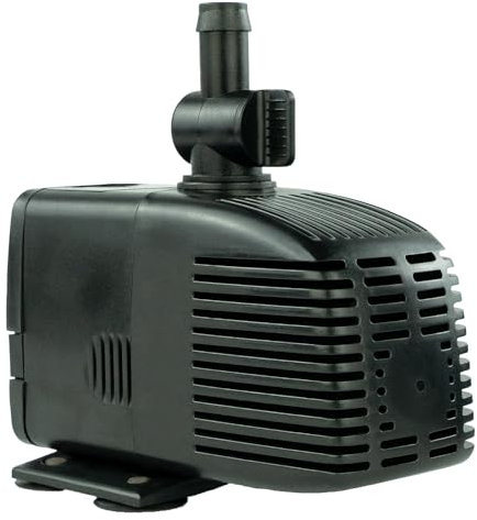 Ersatz-Teichpumpe ohne Trafo 1000 L/H, 17 Watt AC stromsparend, Vorfilterkammer, 170 cm Förderhöhe, 5m Kabel, Wasserpumpe für Brunnen, Brunnenpumpe | Pumpe für Aquarium | Gartenteichpumpe - KEP1000LL