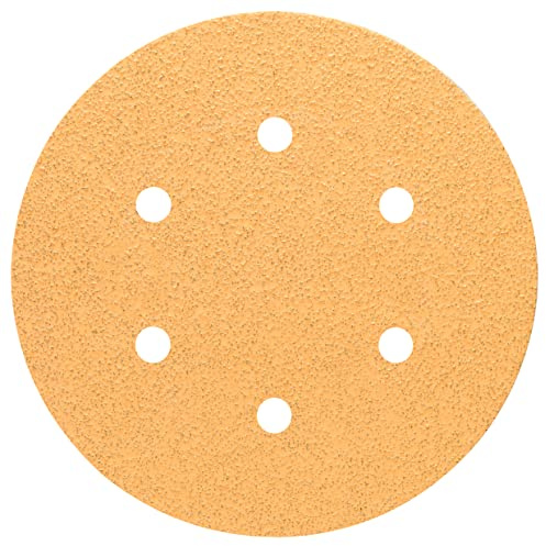 Bosch Professional Schleifblatt für Exzenterschleifer Holz und Farbe (50 Stück, Ø 150 mm, Körnung 40, C470), Blau