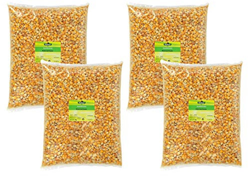 Dehner Hühner- Vogel und Nagerfutter, Körnermais, 4 x 2.5 kg (10 kg)