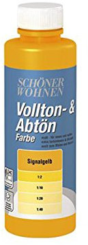 Schöner Wohnen Voll- und Abtönfarbe Signalgelb 500 ml