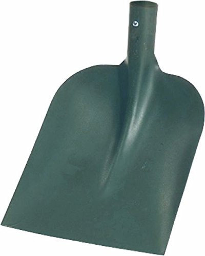 Triuso Geschmiedete Holsteiner Schaufel Graben grün Graben Bau 250x270mm Hohlsteiner Schaufel Bauschaufel Schippe Sandschaufel