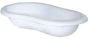 Giganplast Bidet Senza Base – Bianco 49x31 cm | Modello 1400M | Bidet Portatile in Plastica per Bagno