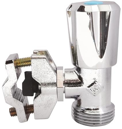 SOMATHERM FOR YOU Chrome-Plated Self-Cutting Tap with 1/4 Inch Spherical Shaper, 16-10 mm Copper, Diameter: 20x27 (3/4 Inch)