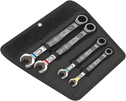 Wera Joker Combination Ratchet Spanner Set, Metric, 4pc, 05073290001