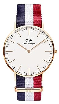 Daniel Wellington Classic Orologi 40mm Double Plated Stainless Steel (316L) Rose Gold