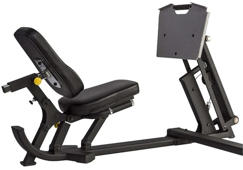 Tunturi Platinum 4en1 Centrale électrique Presse à jambes réglable Noir Silver Métal Équipement de musculation Leg Press