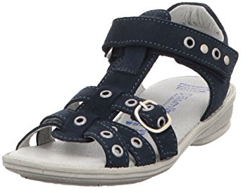 Djumling flicka Maxi Peep-Toe, Blå Turino djupse46-29 EU Schmal