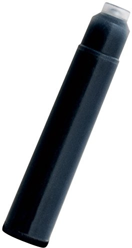 Monteverde International Size Cartridge to Fit Fountain Pens, Black, 6 per Pack (G302BK)