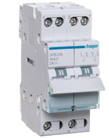 Gruppenschalter 2P 16A SFB216 3250615510723 Hager