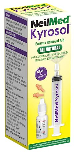SQUIP NeilMed Kyrosol All-Natural Earwax Removal Aid, Original Version