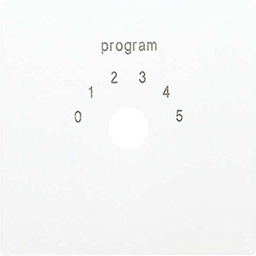 Jung LS594-9WW Abdeckung für Programmwahlschalter Dynacord