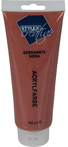 STYLEX 28524 Acrylfarbe,5 x 5 x 19,5 cm, gebrannte Siena