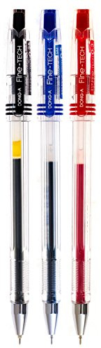 dong-a fine-tech, 0,3 mm, Encre de Gel boule de rouleau stylos
