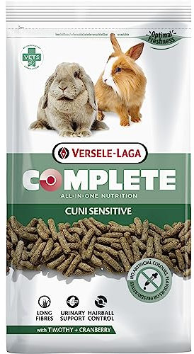 VERSELE-LAGA - Complete Cuni Sensitive - Pienso extrusionado Todo en uno para Conejos sensibles - 1,75kg