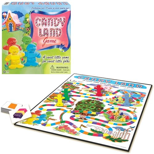 Winning Moves Games 1189 Candy Land 65th Anniversary Game, Multi, None | Over 70 Years, 2-4 Players, Ages 3+