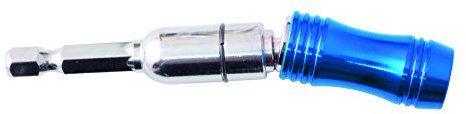 C.K T4504 Bit Holder with Pivot Joint - Silver/Blue