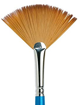 Winsor & Newton Series 888 Size 6 Cotman Long Handle Fan Brush