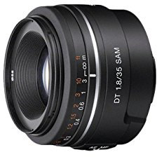 Sony SAL35F18 - Objetivo para Sony (Distancia Focal Fija 35mm, Apertura f/1.8-22) Negro