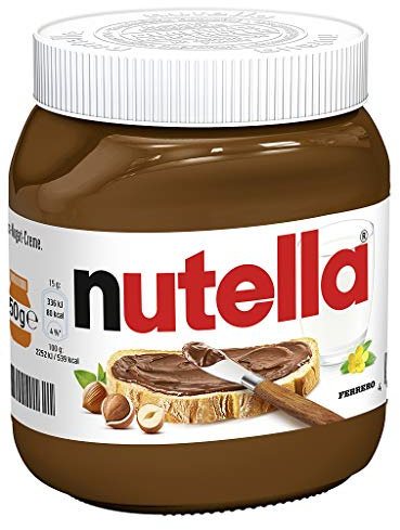 nutella – Nuss-Nugat-Creme als Aufstrich oder für leckere Rezepte – 1 x 450 g