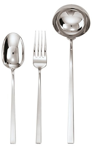 Sambonet Set 3 Posate per servire Linea Q 52530-80 Acciaio Inox