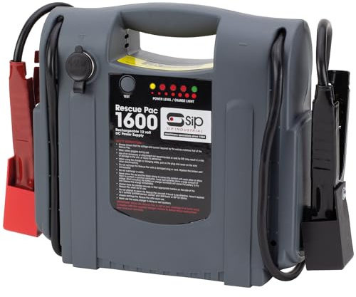 SIP Rescue Pac 1600 Jump Starter Battery Booster 1600A 12V Cars Vans