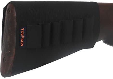 Tourbon Shotgun Elastic Munition Sleeve 20 Jahren 12 Gauge Shotshell Halter