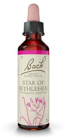 Bach - Flor de Bach Bethlehem, Complemento Alimenticio, con Extracto de Flores de Leche de Gallina, Uva de Alc 27% Vol, Ayuda a Gestionar las Emociones Cuando Se Quiere Tener Consuelo - 20 ml
