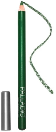 Palladio Wooden Eyeliner Pencil, Thin Pencil Shape, Easy Application, Firm yet Smooth Formula, Perfectly Outlined Eyes, Contour and Line, Long Lasting, Rich Pigment, Lime Green