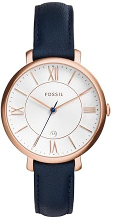 Fossil ES3988 Women's Analogue Quartz Watch with Leather Strap