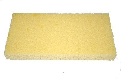 Hydro Schwamm für Schwammbrett 280 * 140 * 30 mm gerastert Fliesenschwamm