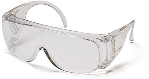 Pyramex Safety - Gafas de seguridad, lente clara/combinación de marco, transparente, SOLO