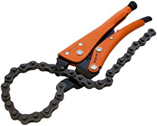 Grip-On GR18110 25,4 cm Kettenklemmen-Schließzange, Epoxidbeschichtung