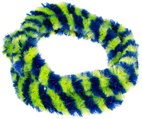 Paar Nabenputzringe - blau/ neongrün - (vorne & hinten) für Nabe Ã˜168 mm, 560 mm lang
