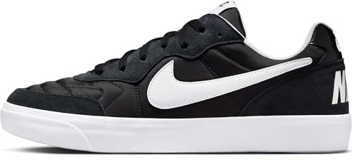 Nike NSW Tiempo Trainer Zapatos de Ocio para Hombre Black/White/Gum Med Brown 47.5