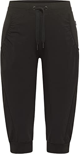 Venice Beach Damen Maggy Capri Hose, Schwarz, S EU