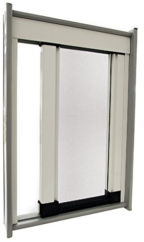 AWITALIA - Zanzariera Cobra scorrimento orizzontale (made in Italy) prodotta su misura con vari colori e personalizzazioni - dimensioni a partire da 100x200 cm (larghezza x altezza)