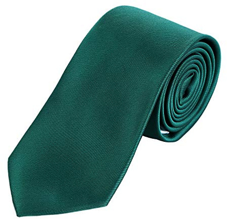 DonDon Krawatte 7 cm für Herren klassische Krawatte für Büro oder festliche Veranstaltungen
