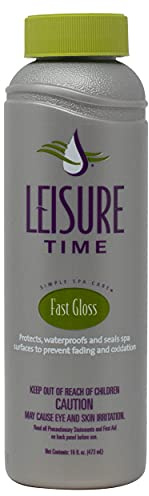 Leisure Time Spa P Fast Gloss Cleaner for Spas and Hot Tubs, 1 Pint