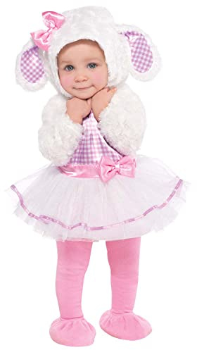 (997540) Child Girls Little Lamb Costume (12-18m)