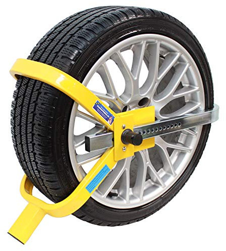 Parkkralle Radkralle Reifenkralle Diebstahlsicherung Wegfahrsperre Auto PKW