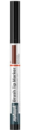 Mohawk Brush Tip Graining Marker - Burnt Umber