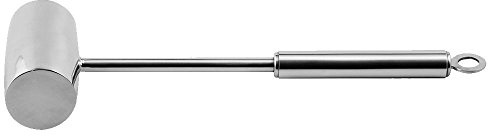 Weis Meat Pounder/Steaker 500g, Stainless Steel, Silver, 31 x 9 x 5 cm