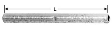 Burndy YDS75 Hysplice Full Tension Sleeve, 1/0 Solid Conductor Size, 6-1/4 Length