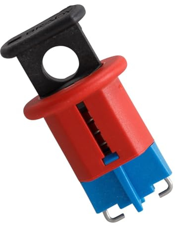 Brady Miniature Circuit Breaker Lockout Systems, 24.13mm x 41.7mm x 24.10mm x 13.72mm, PIS, Red
