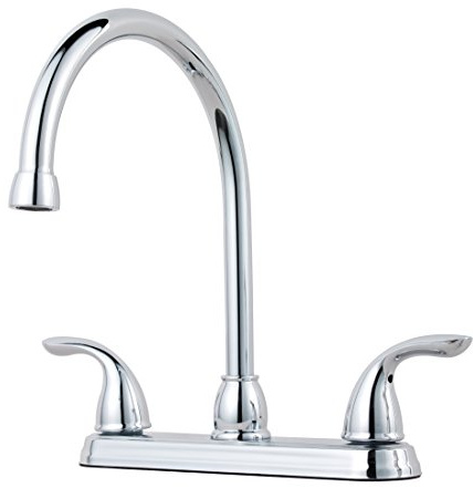 Pfister G136-2000 Series 2-Handle Kitchen Faucet, Chrome